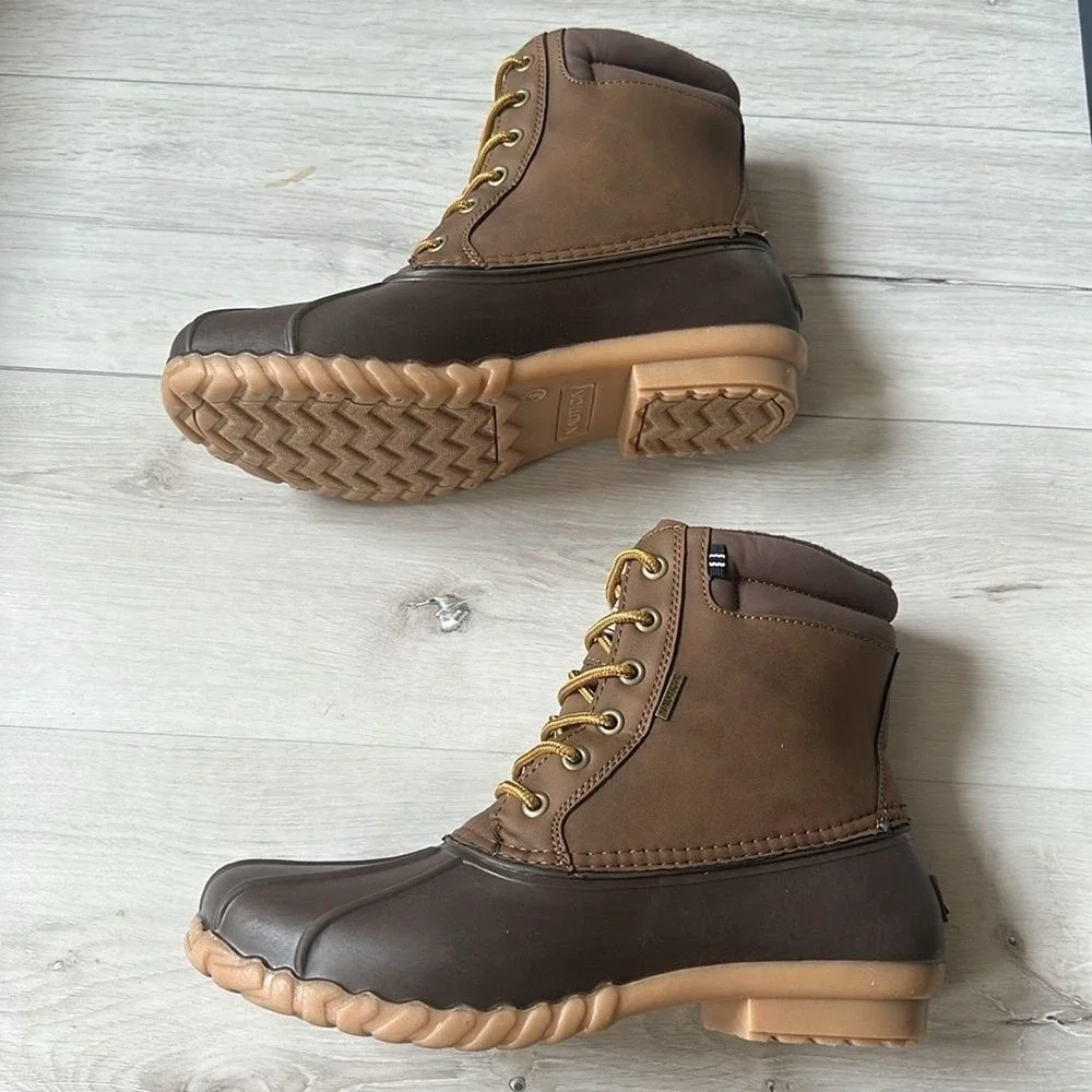 Nautica‎ Channing Duck Boots Tan Brown Size 9 New With Tags
